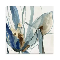 Kirklands Home Refined Blue Canvas Art Print Sale