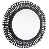 Kirklands Home Reina Black Bamboo Wall Mirror Online