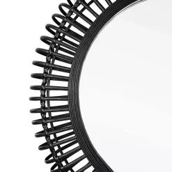 Kirklands Home Reina Black Bamboo Wall Mirror Online