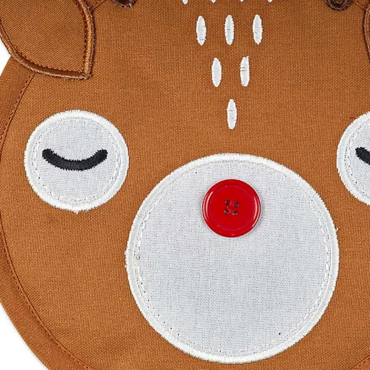 Christmas Dining & Entertaining>Kirklands Home Reindeer Plaid 3-pc. Dishtowel & Potholder Set