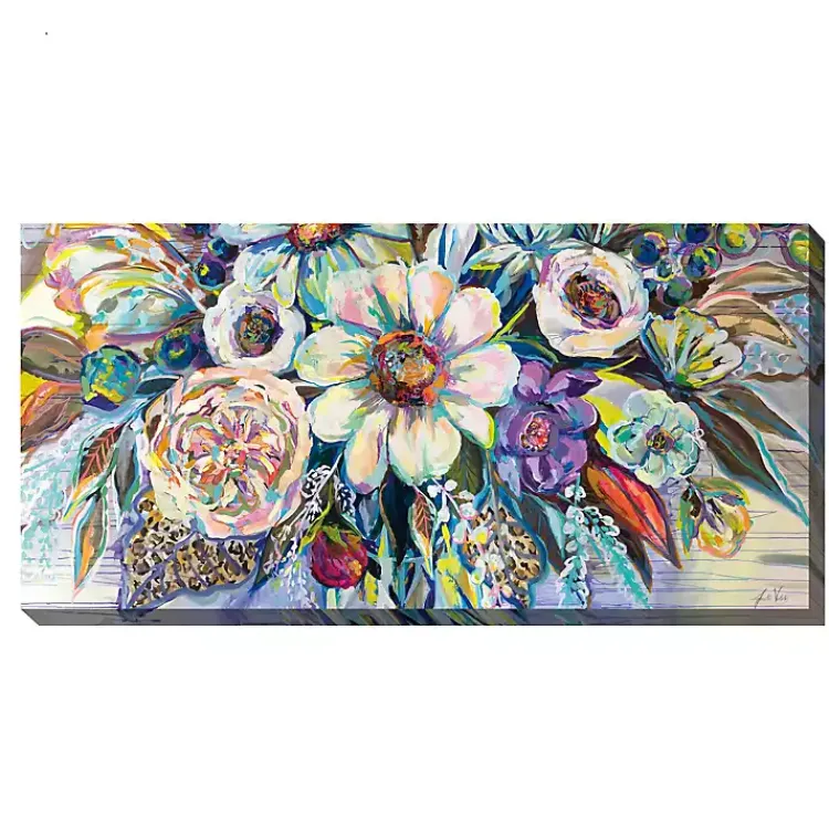 Kirklands Home Rejuvenation Outdoor Canvas Art Print Multi New