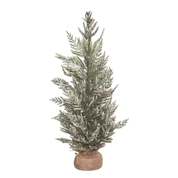 Christmas Arrangements & Garland>Kirklands Home Relaxed Leaf Christmas Tree Arrangement Green