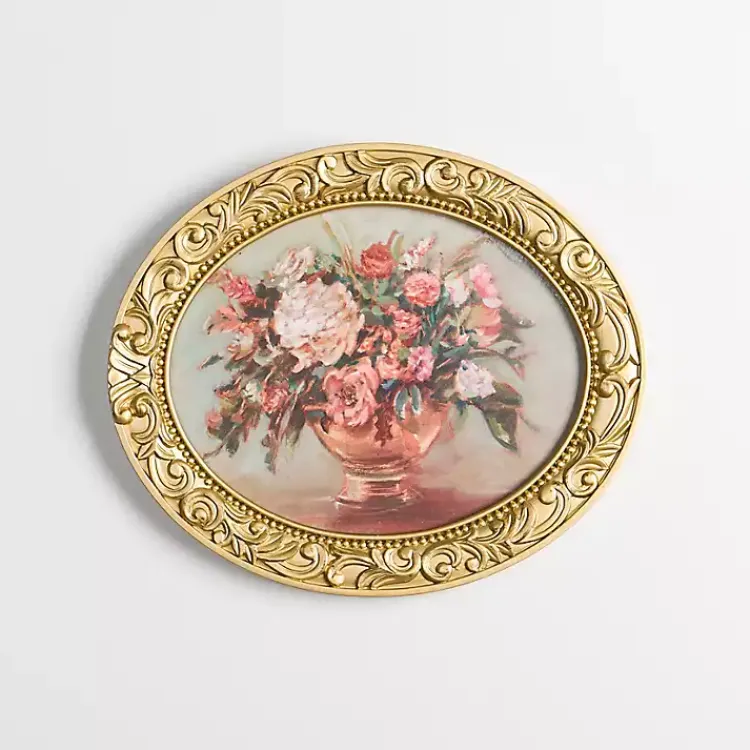 Kirklands Home Renaissance Floral Framed Art Print Outlet