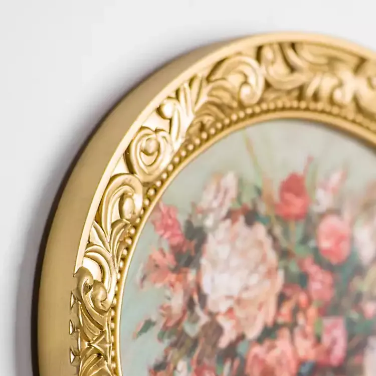 Kirklands Home Renaissance Floral Framed Art Print Outlet