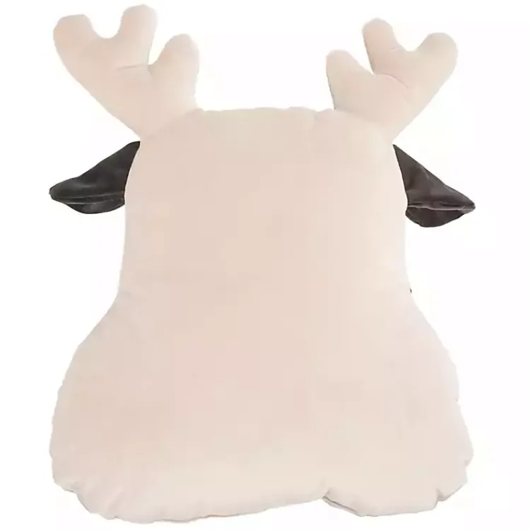 Christmas Pillows>Kirklands Home Reno Reindeer Pillow Gray