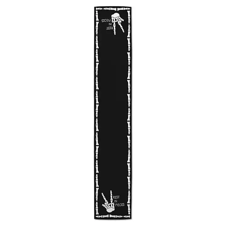 Halloween>Kirklands Home Rest in Pieces Halloween Table Runner, 90 in.