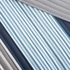 Kirklands Home Reversible Stripes 5-pc. Full/Queen Quilt Set Discount