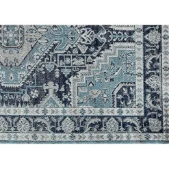 Kirklands Home Rieda Midnight Blue Area Rug, 5x7 Discount