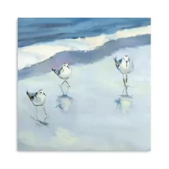 Kirklands Home Rise Up This Morning Canvas Art Print, 30x30 in. Blue Hot