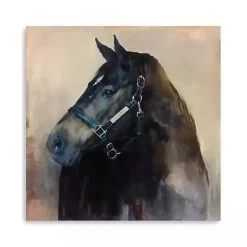 Kirklands Home Ritzy Horse Canvas Art Print New