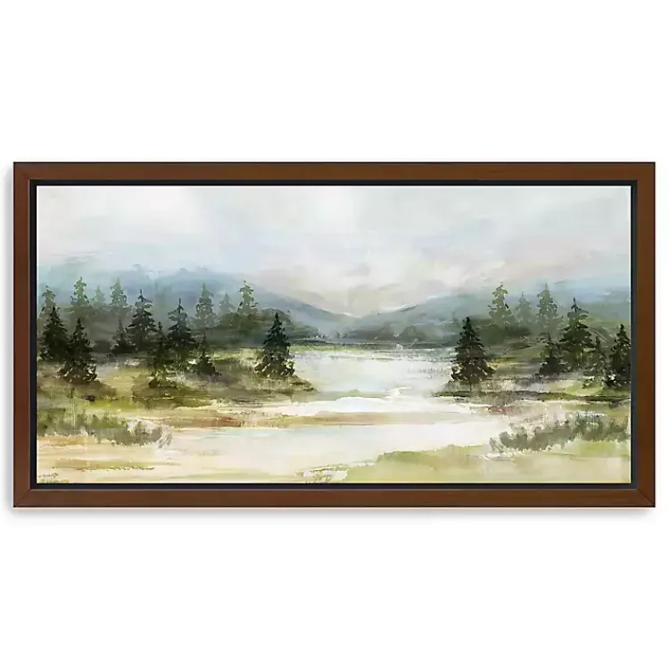 Kirklands Home River View Framed Canvas Art Print Sale