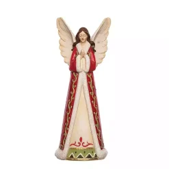 Christmas Decorations>Kirklands Home Robed Praying Angel Figurine