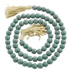 Decorative Accents>Kirklands Home Robin's Egg Bohemian Tassel Garland Blue