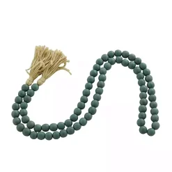 Decorative Accents>Kirklands Home Robin's Egg Bohemian Tassel Garland Blue