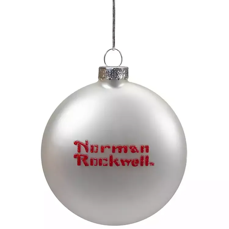 Christmas Ornaments>Kirklands Home Rockwell Classic Holiday Scene Ornaments, Set of 3