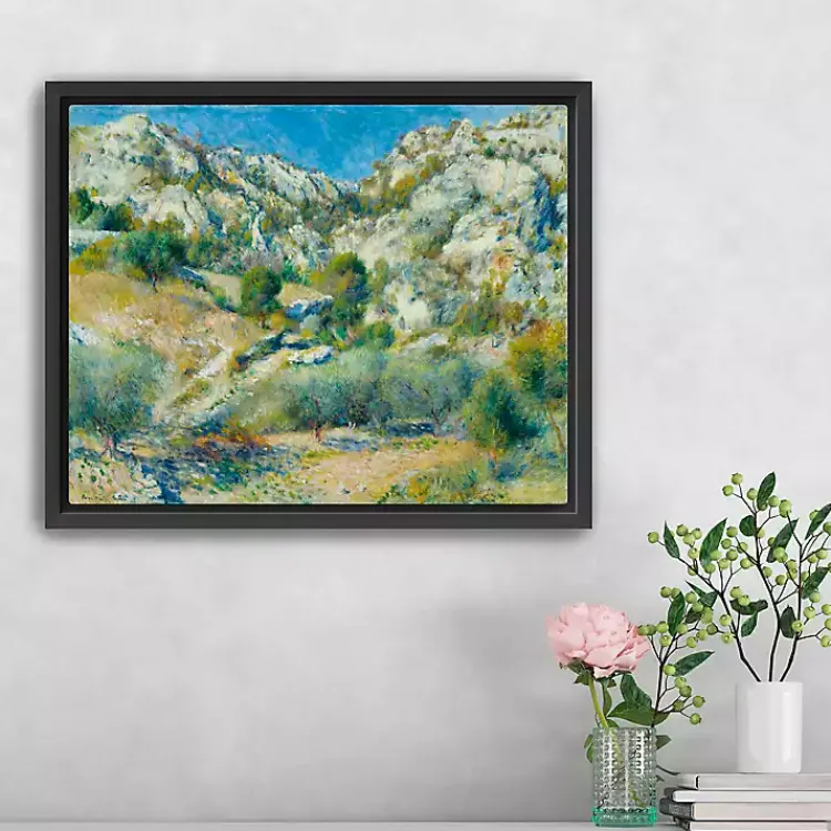 Kirklands Home Rocky Crags at L'Estaque Canvas Art Print, 18x22 Clearance