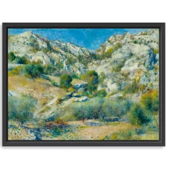 Kirklands Home Rocky Crags at L'Estaque Canvas Art Print, 32x42 Outlet