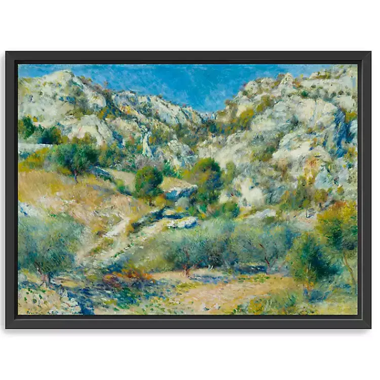 Kirklands Home Rocky Crags at L'Estaque Canvas Art Print, 32x42 Outlet