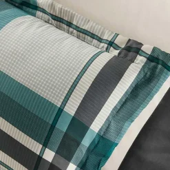 Kirklands Home Roger Plaid 9-pc. Queen Comforter Set Outlet