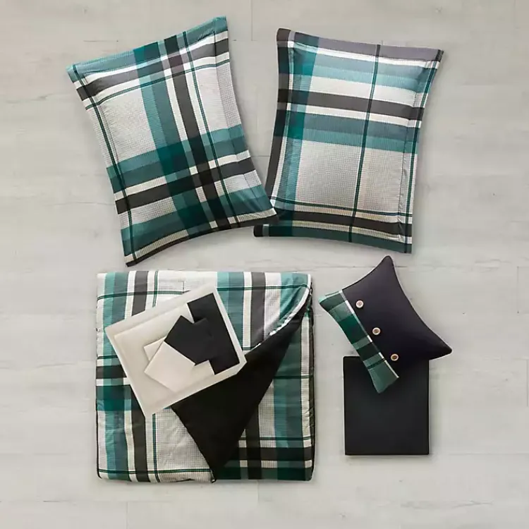 Kirklands Home Roger Plaid 7-pc. Twin XL Comforter Set Sale