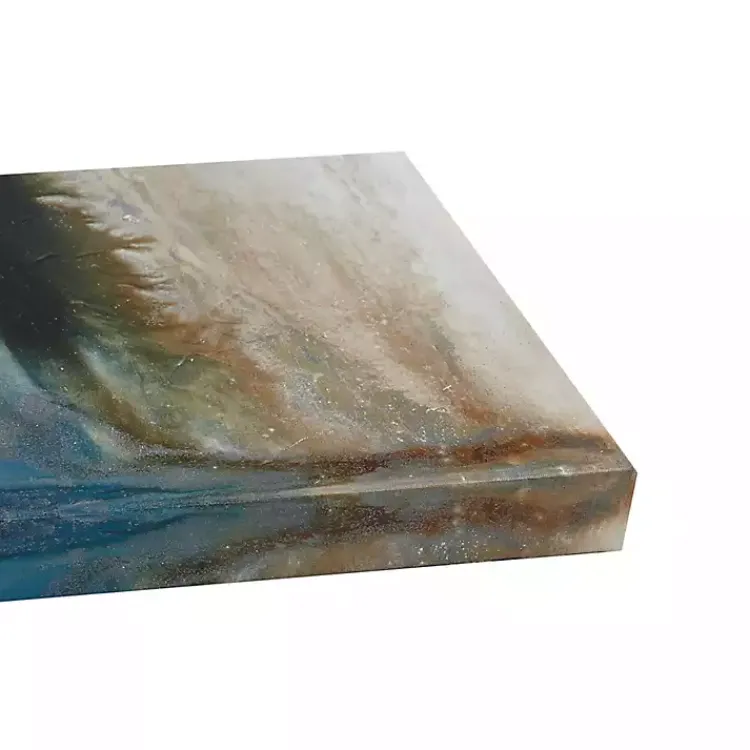 Kirklands Home Rolling Waves Blur Canvas Art Prints, Set of 3 Sale