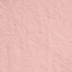 Kirklands Home Rose Crinkle Harmony Curtain Panel, 84 in. Pink New