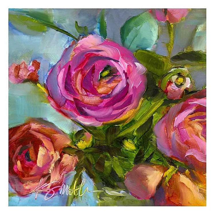 Kirklands Home Roses Still Life III Canvas Art Print Hot
