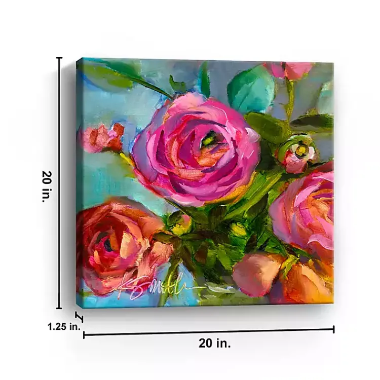 Kirklands Home Roses Still Life III Canvas Art Print Hot