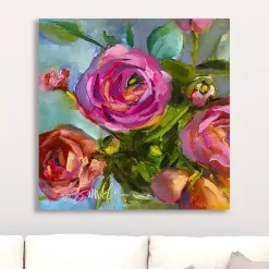 Kirklands Home Roses Still Life III Canvas Art Print Hot