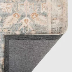 Kirklands Home Rosette Denim Area Rug, 5x7 Discount