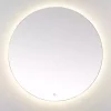 Kirklands Home Round Ashden LED Wall Mirror
