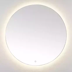 Kirklands Home Round Ashden LED Wall Mirror