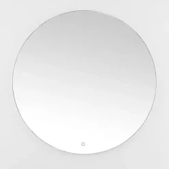 Kirklands Home Round Ashden LED Wall Mirror