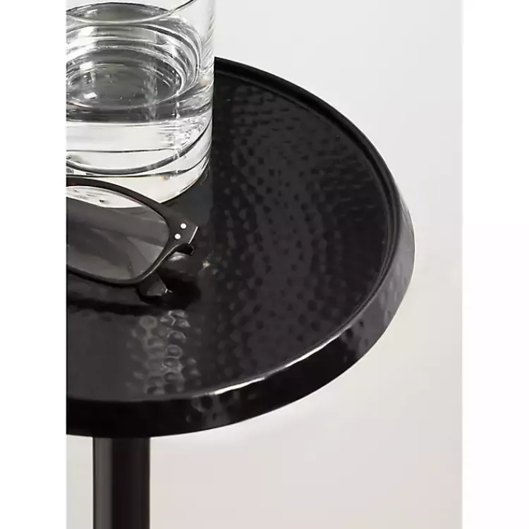 Kirklands Home Round Metal Layla Accent Table Black Online