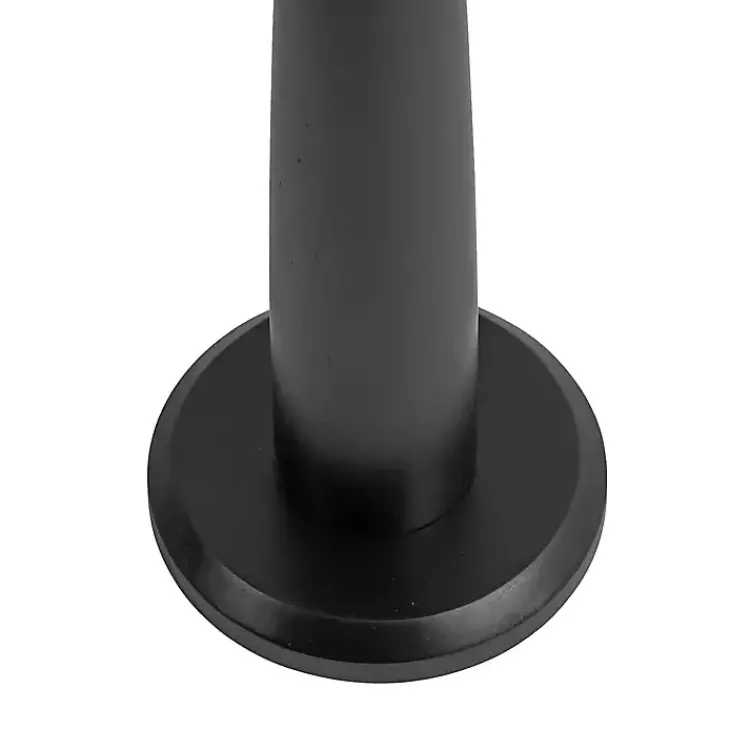 Kirklands Home Round Wood Jess Accent Table Black Best