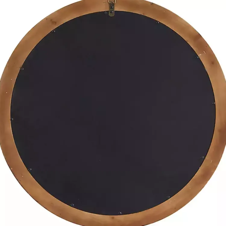 Kirklands Home Round Distressed Beaded Wall Mirror, 28 in. Online