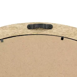 Kirklands Home Round Mango Wood Wall Mirror Sale