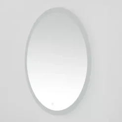 Kirklands Home Round Whit LED Wall Mirror Clearance