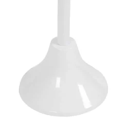 Kirklands Home Round Metal Layla Accent Table White New