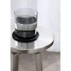 Kirklands Home Round Zia Metal Accent Table Silver Hot