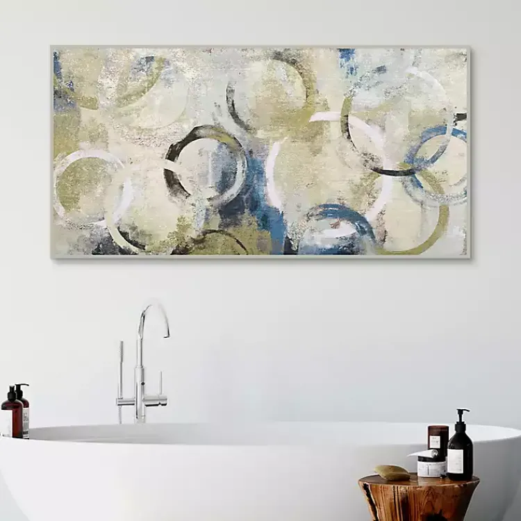 Kirklands Home Roundabout III Framed Canvas Art Print Hot