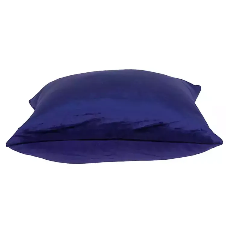 Pillows>Kirklands Home Royal Velvet Pillow Blue