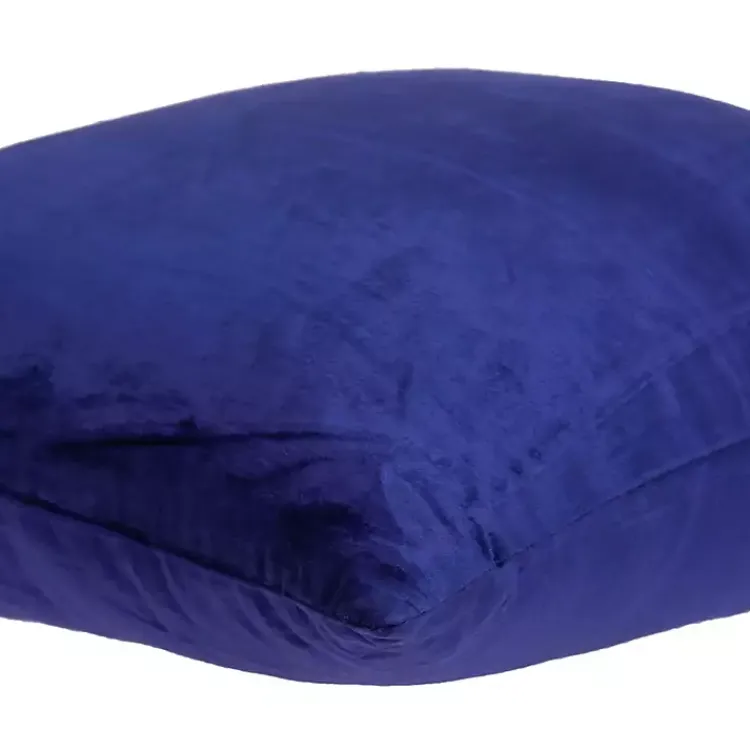 Pillows>Kirklands Home Royal Velvet Pillow Blue