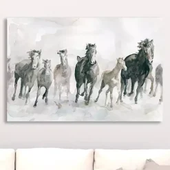 Kirklands Home Running Wild Giclee Canvas Art Print Best