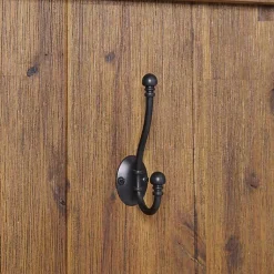 Kirklands Home Rustic Acacia Wood Hall Tree Sale