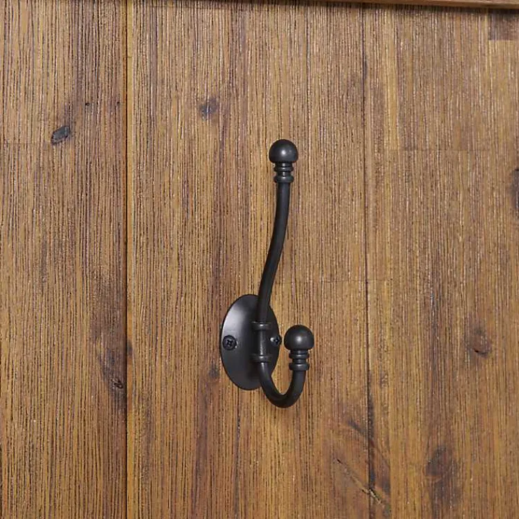 Kirklands Home Rustic Acacia Wood Hall Tree Sale