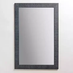 Kirklands Home Rustic Black Ryan Profile Mirror Hot