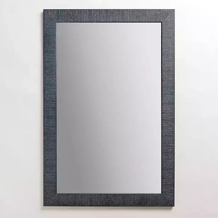 Kirklands Home Rustic Black Ryan Profile Mirror Hot