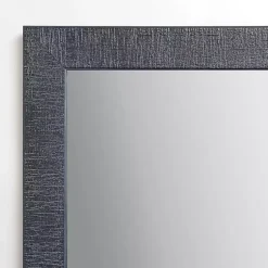 Kirklands Home Rustic Black Ryan Profile Mirror Hot