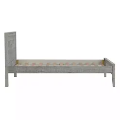 Kirklands Home Rustic Gray Pine Panel Twin Bed Frame Hot